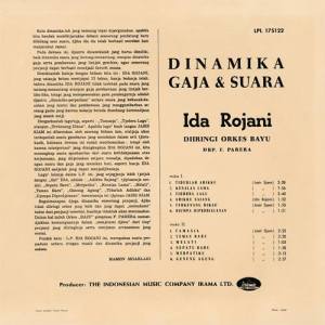Liner Notes Ida Rojani ditulis Mamon Sigarlaki